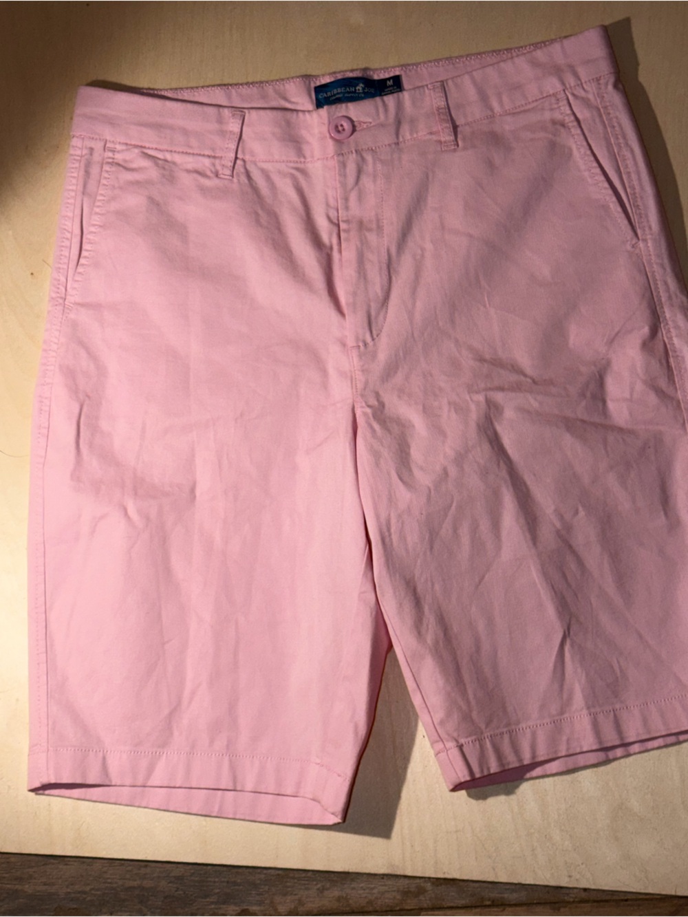 Caribbean Joe Pink Cotton Shorts size Medium